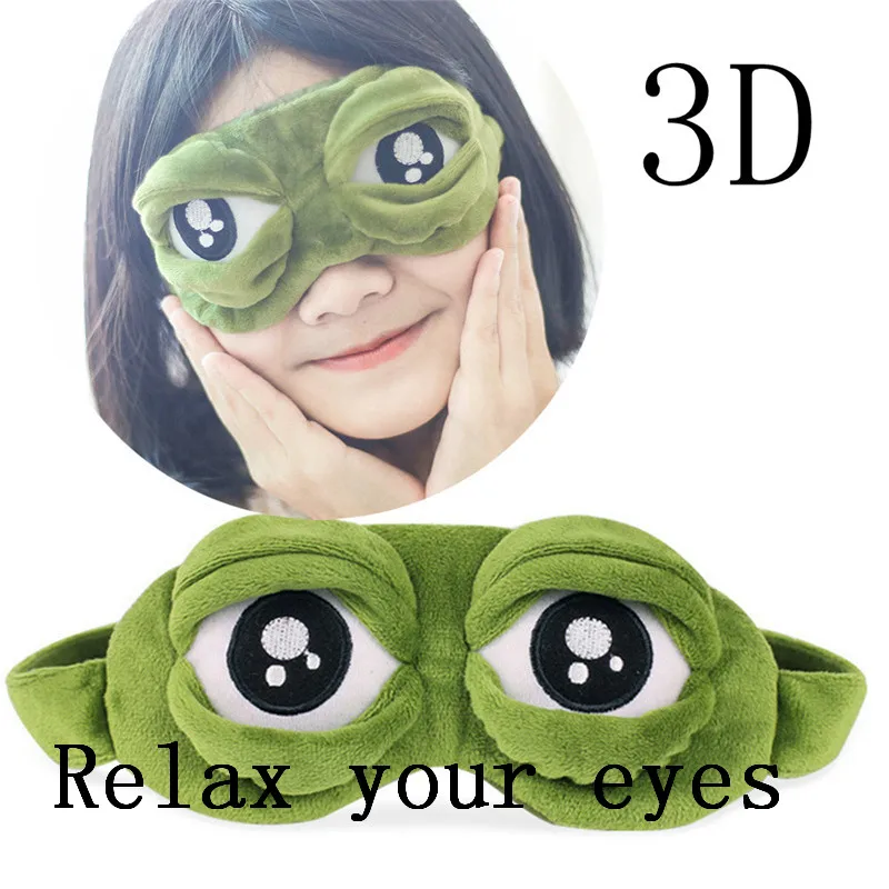 Лидер продаж милая маска для глаз мужчин и женщин 3D сна забавный подарок аниме
