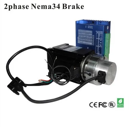 

2 Phase 8.5nm Closed Stepper Servo Motor Driver Kit 86J18118EC-SC-1000 + 2HSS86H Cnu Motor Driver