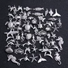 20pcs Vintage Metal Mix Size/Style Random Marine Organism Fish Charms for Jewelry Making Diy Handmade Jewelry ► Photo 3/3