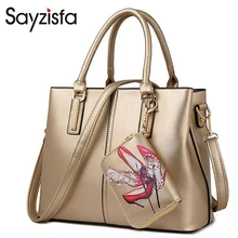 Sayzisfa 2017 Famous Brand Design Women Handbags And Purses Ladies Shoulder Bag Tote Bag Large Capacity