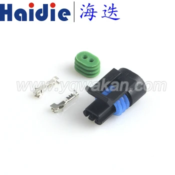 

Free shipping 5sets Delphi GM 2 Female Sensor Connector Sealed Auto Connector 12162195 12162193