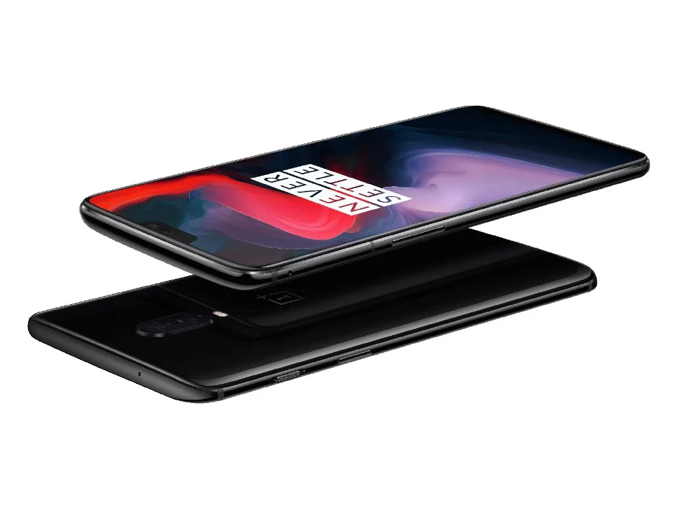 Разблокированный оригинальный мобильный телефон Oneplus 6 ГБ 64 A6000 Snapdragon 845 28 дюймов