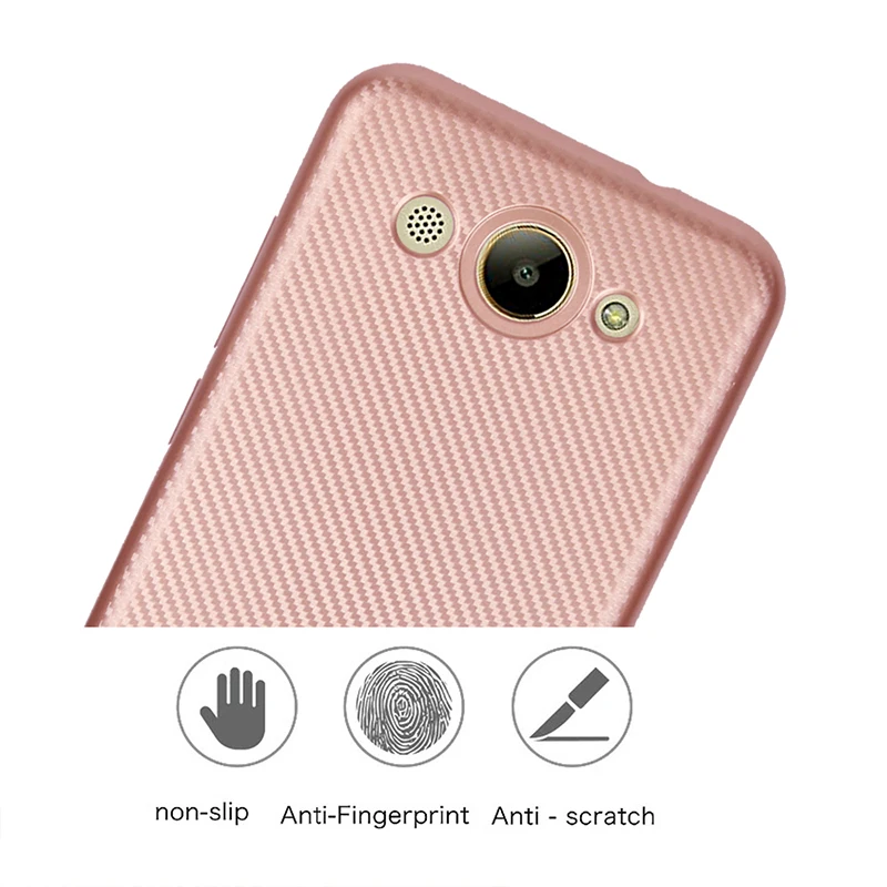 carbon fiber silicone case huawei y32017 (9)