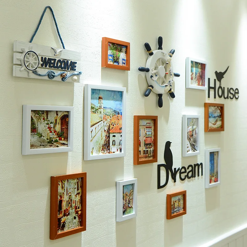 المتوسط نمط 11 قطعة/المجموعة غرفة المعيشة إطار صور الحائط الإبداعية صورة معلقة إطارات عدة للمنزل ديكور marcos الفقرة هنااا المتوسط نمط 11 قطعة/المجموعة غرفة المعيشة إطار صور الحائط الإبداعية صورة معلقة إطارات عدة للمنزل ديكور marcos الفقرة هنااا