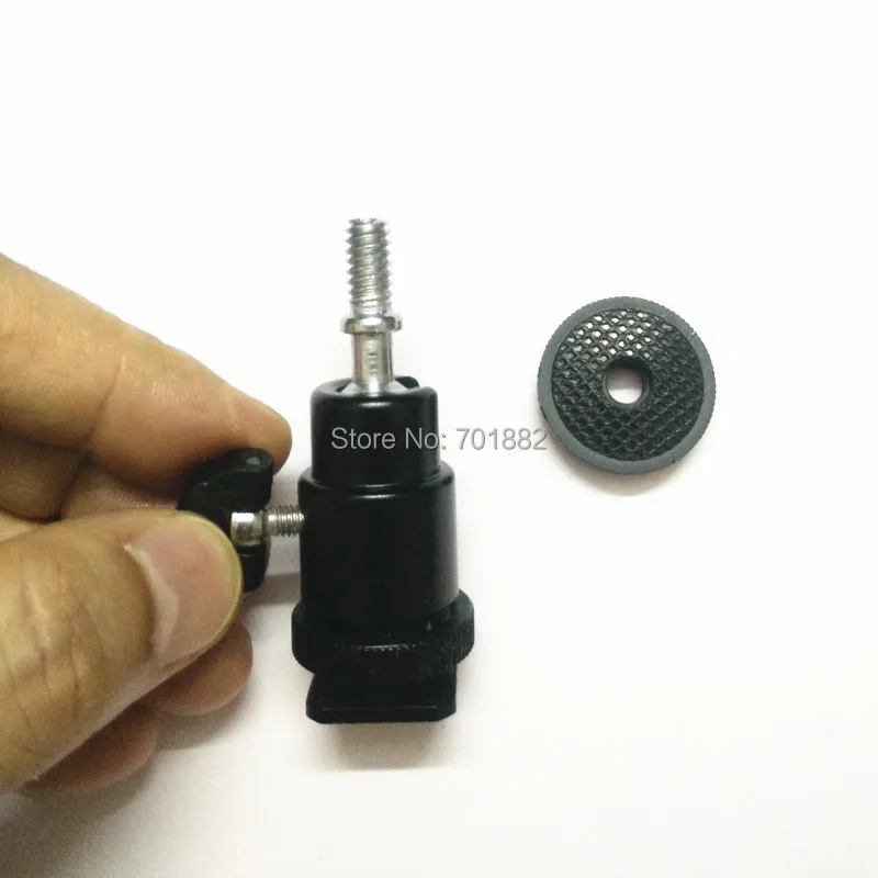 Mini ballhead with hot shoe mount tripod ball head Q21.5 loading weight 1kgs (5)