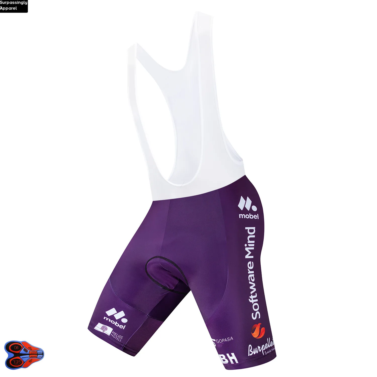 Новая команда BH велосипедные шорты фиолетовый Высокое качество Pro Team Легкая Одежда для велосипеда Ropa Ciclismo дорожные велосипедные шорты