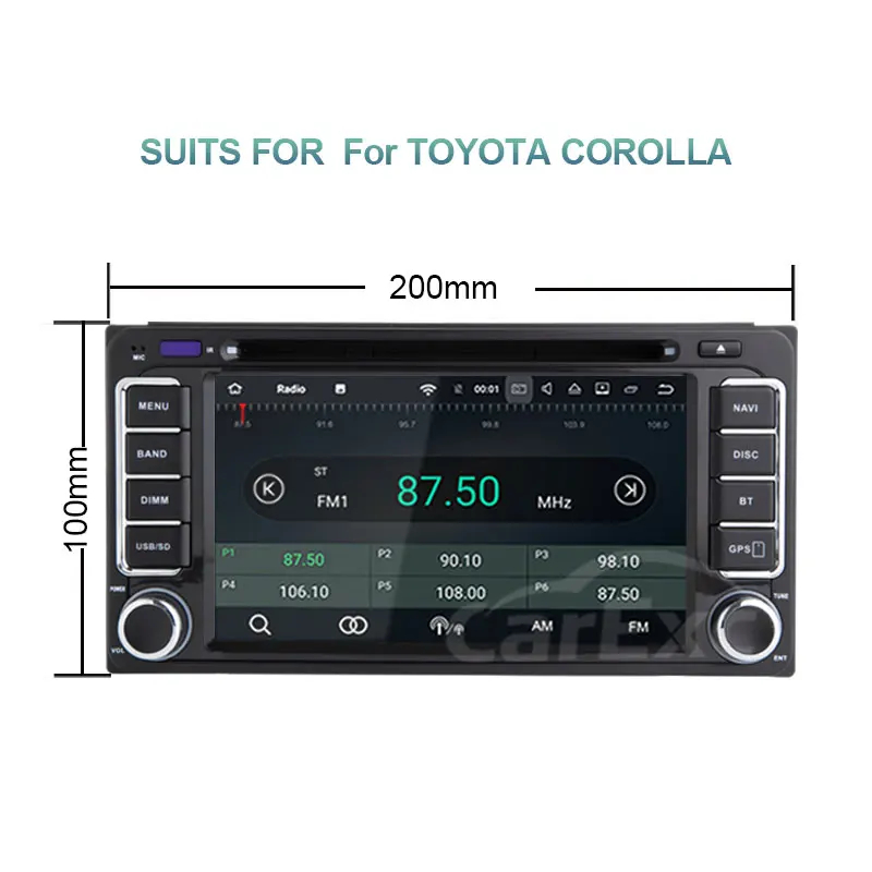 Top Android 9.0 OS Octa Core Car DVD Player Stereo System For Toyota Old Prado RAV4 GPS WIFI Multimedia Carplay GPS Radio Navigation 28