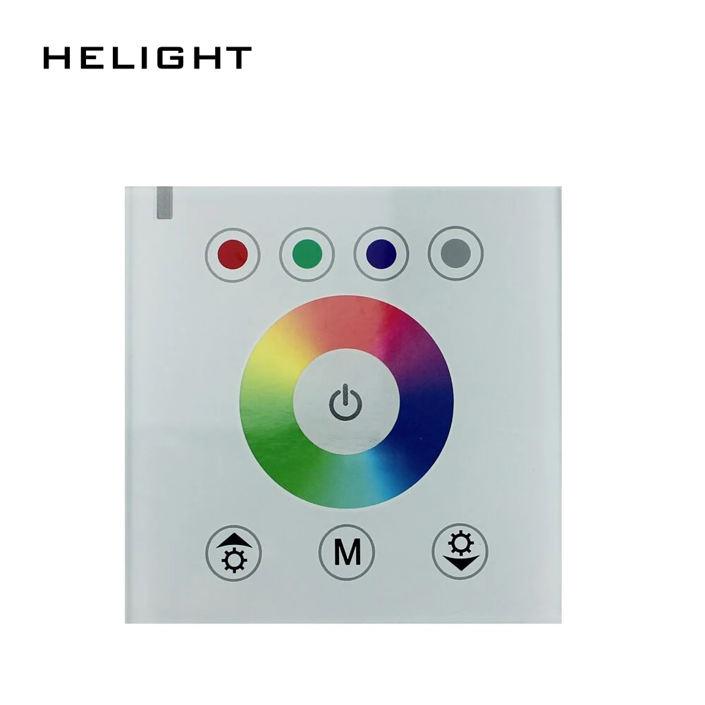 Tempered Glass Touch Panel Controller Digital Touch Screen Dimmer DC12V