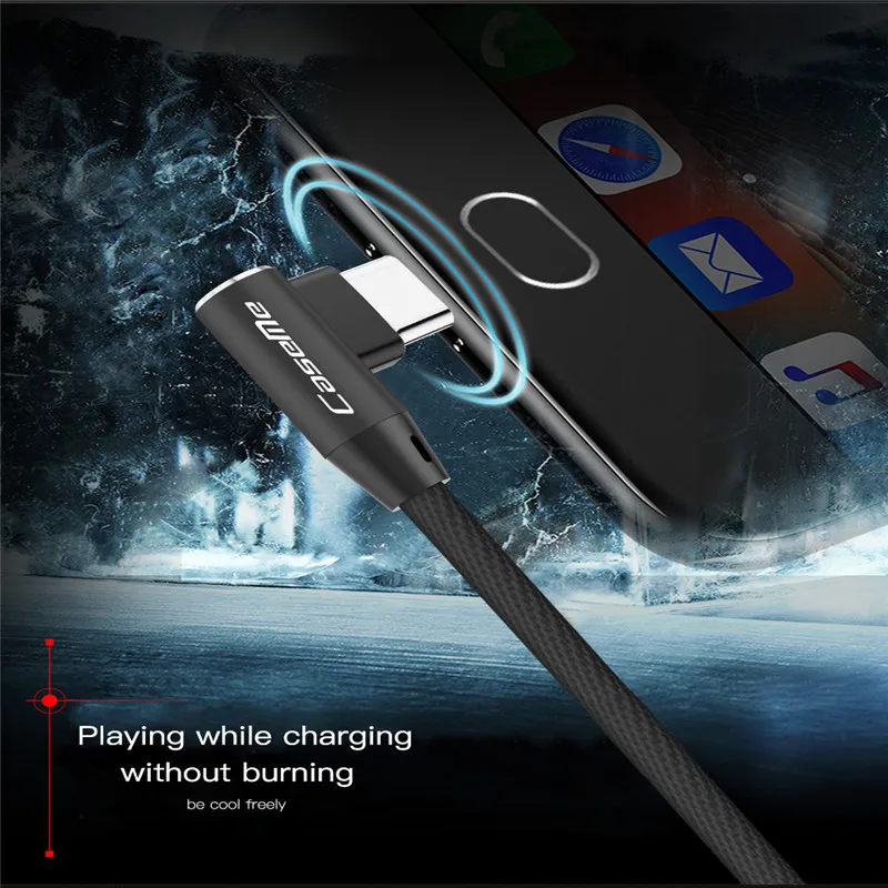 2 шт. CASEME Быстрая зарядка usb c кабель для huawei MediaPad M5 8 10 (Pro) синхронизации данных