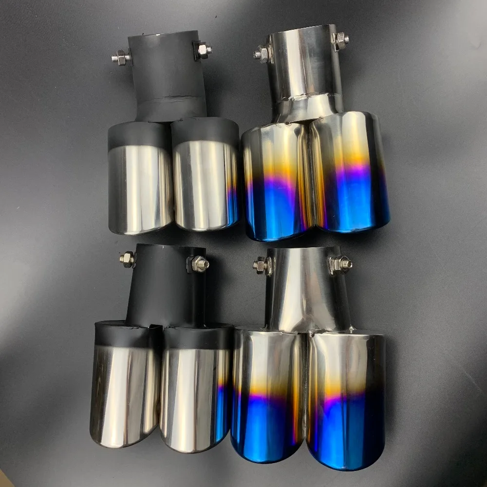 

Car styling Exhaust Pipe tube Case For LADA Vesta Granta 1300 Niva Samara Signet Priora Kalina Safarl largus vaz XRAY 2110-12