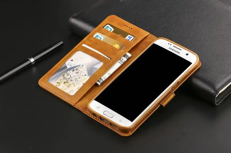 Роскошный чехол-кошелек для samsung Galaxy S7 S7 Edge, чехол, кожаный флип-чехол для телефона samsung Galaxy S7 Edge, чехол для мобильного телефона