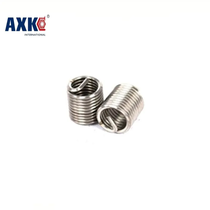 AXK 50 шт M10 * 1 0 2D m10 проволочная вставка из нержавеющей стали Винт Втулка