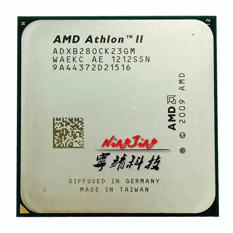 

AMD Athlon II X2 B28 B280 3.4 GHz dual-core CPU Processor ADXB280CK23GM Socket AM3