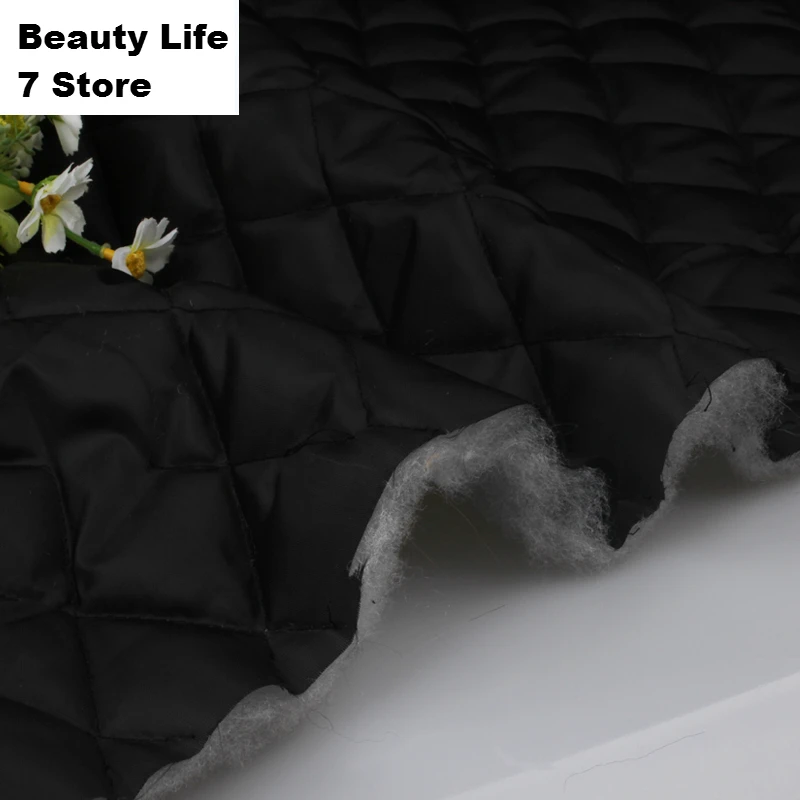 Хлопковая махровая ткань на застежке 150*50 см, толстая Зимняя Теплая стеганая куртка для зимнего пальто с подкладкой из хлопка