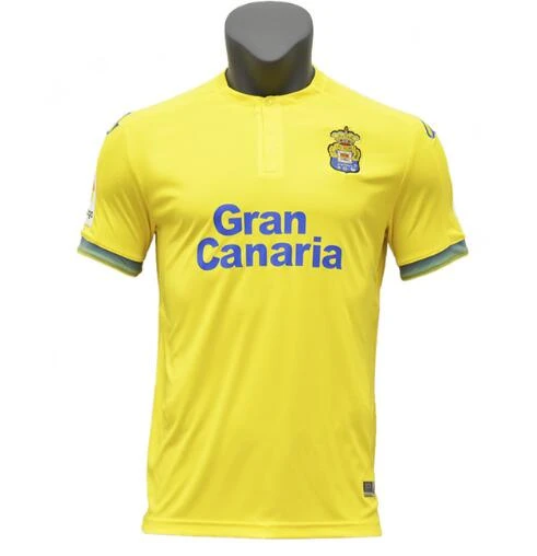 18 19 UD Las Palmas T shirt Jogging Casual 2018 Las Palmas shirts Leisure Best Quality|Camisetas de ejercicio y entrenamiento| -