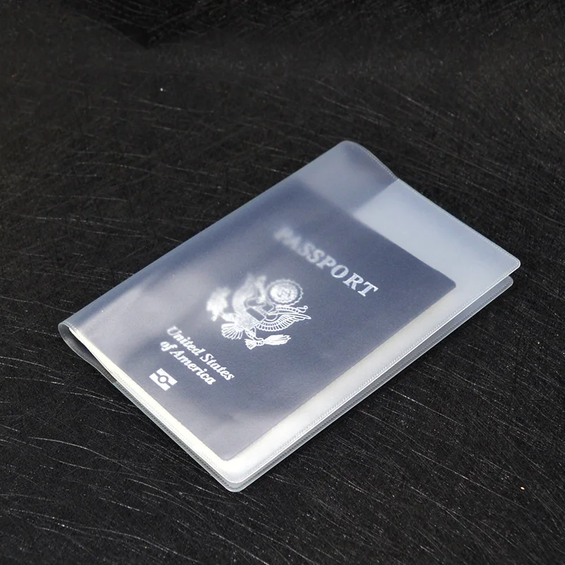 ПВХ Европейский ПЭТ Обложка для паспорта прозрачные водонепроницаемые обложки для паспорта пластиковые ПЭТ паспорт протектор Размер 157 мм* 105 мм
