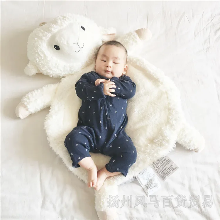 

2019 Baby Children Animal Plush Play Crawling Blankets Sleep Mat Play Mat Cotton Soft Relax Bear Elephant shape