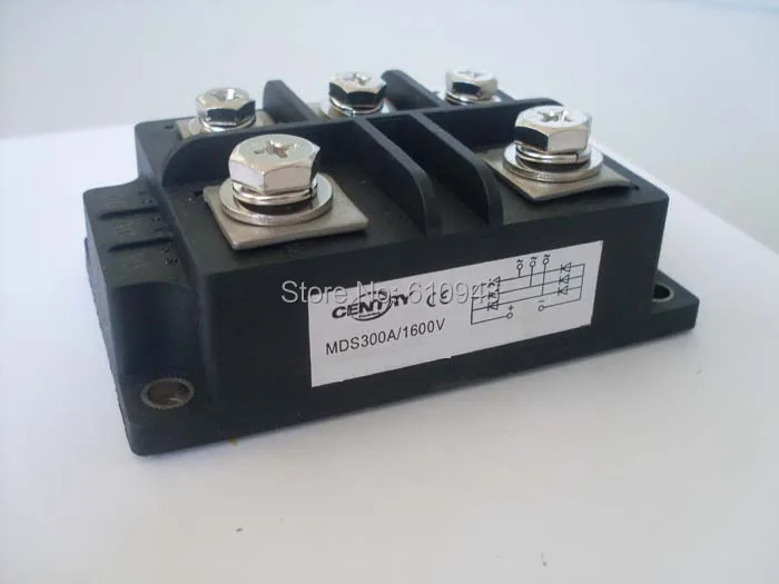 

MDS300A 3-Phase Diode Bridge Rectifier 300A 1600V bridge rectifier Free Shipping dropshipping