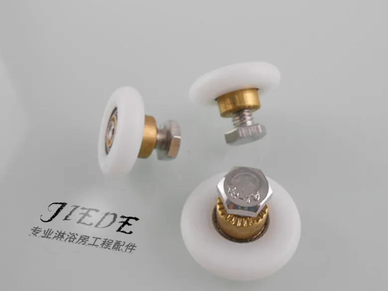 

8 x Replacement Shower Door Rollers/Runners/Wheels20mm-27mm Wheel Diameter