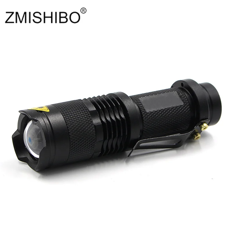 

ZMISHIBO Alumium High Bright Waterproof 3-mode LED Super mini torch Cree Q5 Adjustable Handy Lanterna LED for Camp/Hunt/Hike