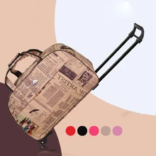 Fashion Women And Men Carry-Ons Travel Luggage Bags Wheels Suitcase For Travel Luggages Trolley Rolling Luggage 2017 Hot