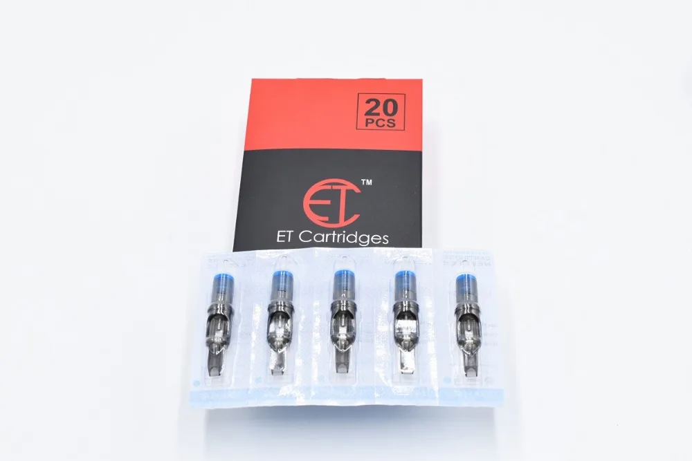 

ET Cartridges Disposable Tattoo Needles M1C Curved Magnum Professional Tattooing Makeup Equipment 1217RM 20PCS