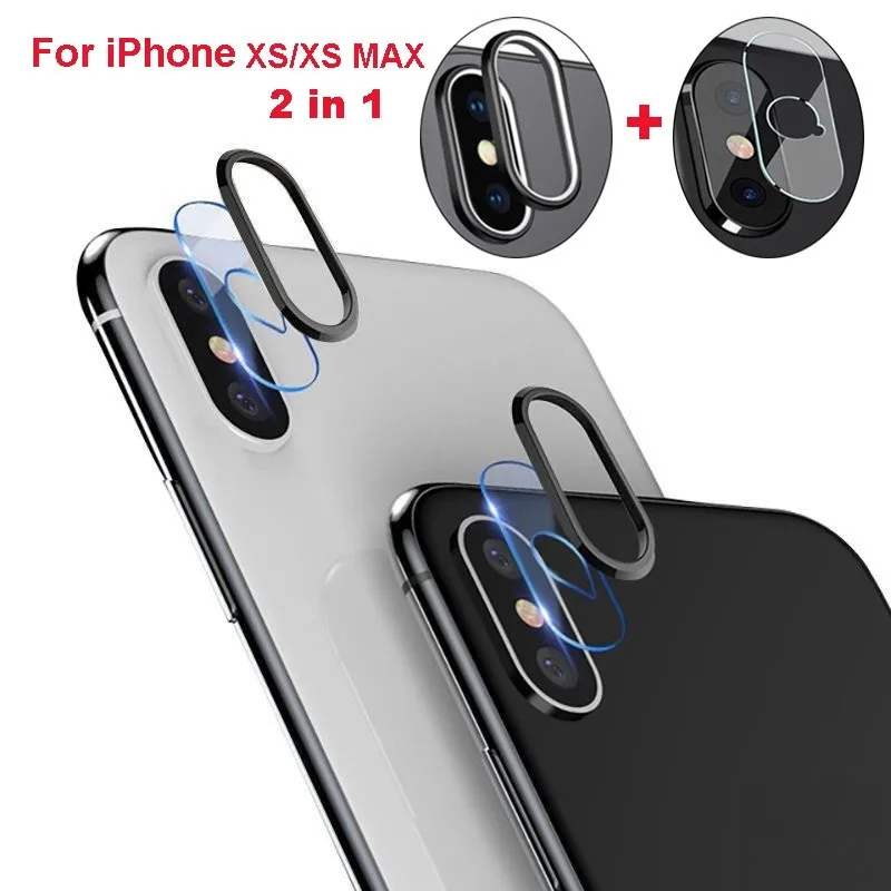 

Screen Protection Tempered Glass & Camera Lens Protector Case For iPhone 7 8 6s 6 plus xr x xs max Protector Pantalla Coque Etui