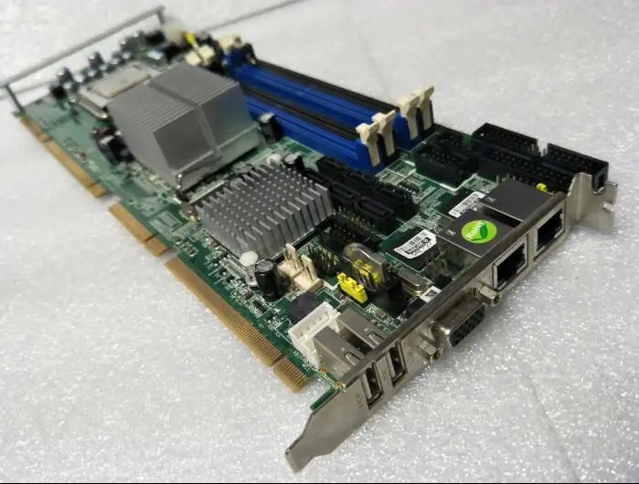 

SHB101 Rev.A1-RC 100% OK IPC Board Full-size CPU Card PCI-E PCI Industrial Embedded Mainboard PICMG 1.3 With CPU RAM 2*LAN