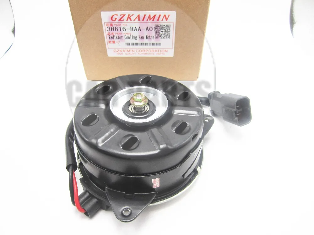 new Radiator Cooling Fan Motor 38616 RAA A01 38616RAAA01 For Honda