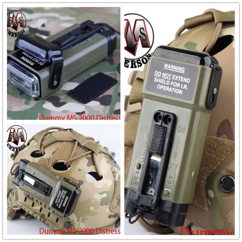 

MS-2000 Military Strobe Light/Distress Marker Light Type BB Loader (model) Helmet accessories