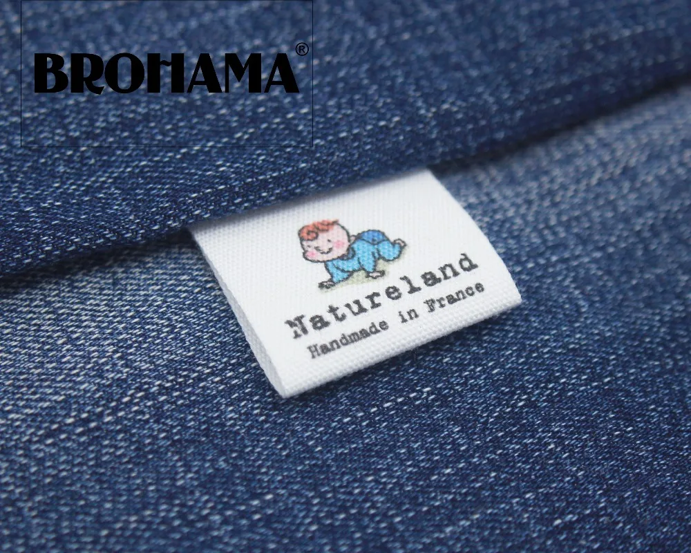 

Custom folding labels / custom brand labels, clothing labels, children's clothing (MD002)
