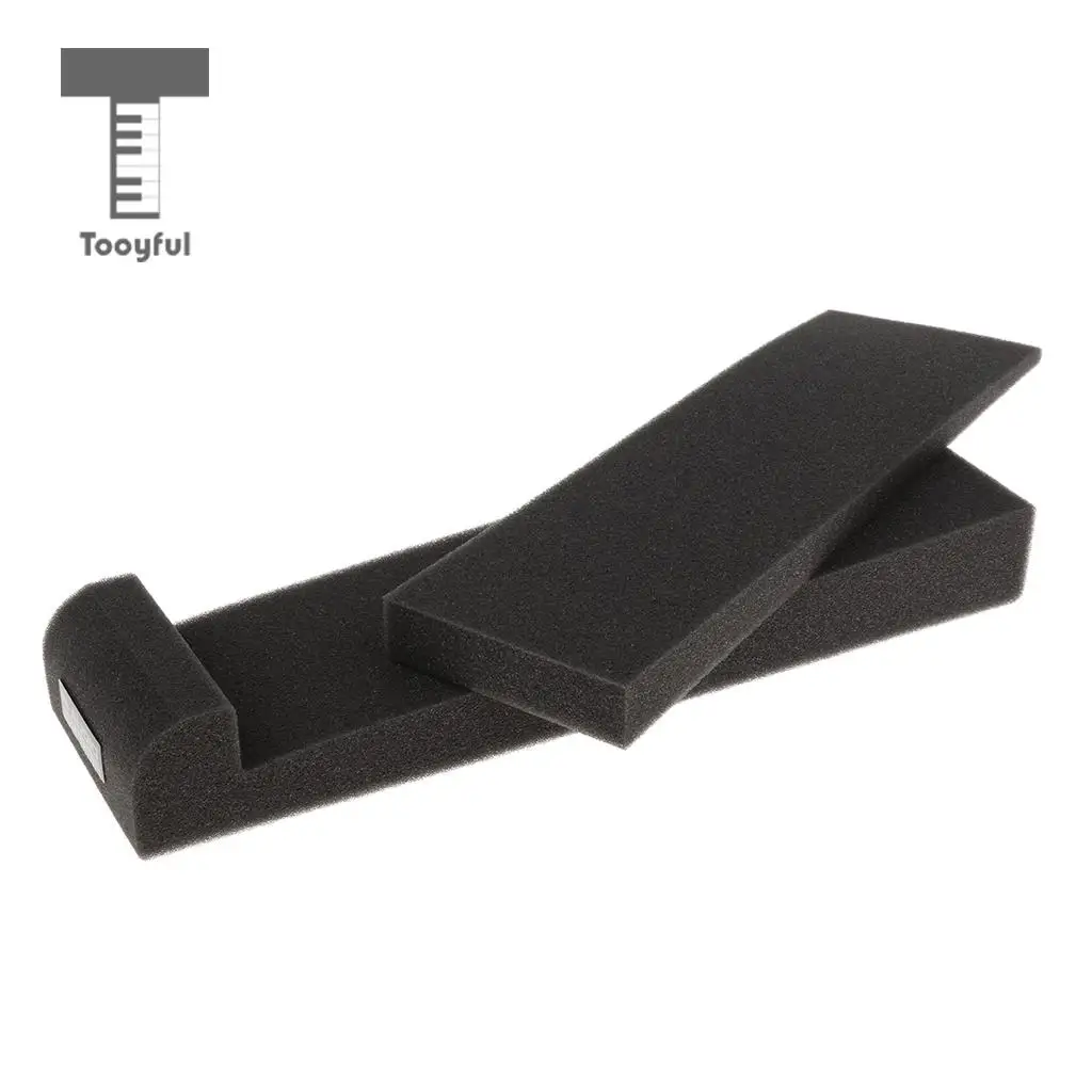 Tooyful 1 Pair Studio Monitor Speaker Acoustic Foam Sound Isolation Sponge Panel for KTV Studio Home Theater Acoustic Treatment
