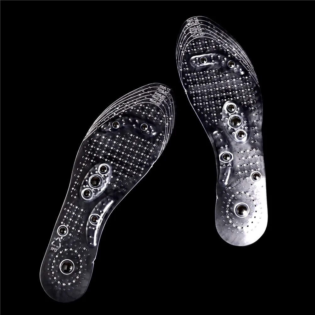 1Pair*Breathable Shoes Pad Massage Insoles Magnetic Acupoint Magnetotherapy Pad