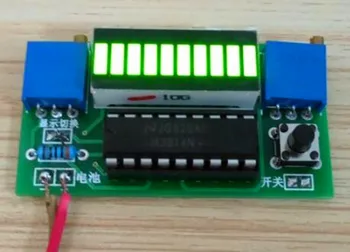

Free Shipping!!! LED power indicator kit / battery indicator / battery tester 2.4-20v battery available diy (parts)