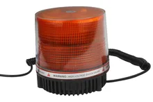 Автомобиль Грузовик круглый светодиодный аварийный Маяк strobe light Магнитная Предупреждение лампа Детская Безопасность огни W/12 В Plug Amber