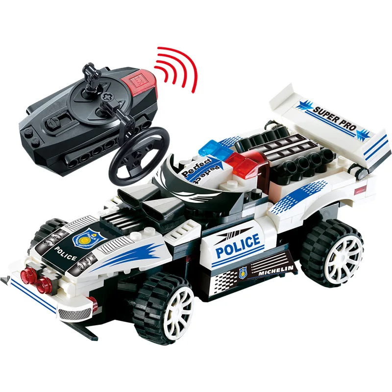 

RC Car Toy Tracker NO 2 Remote control Blocks Car Compatible LegoINGLY Assembled Blocks Toys Building Blocks Car For Children