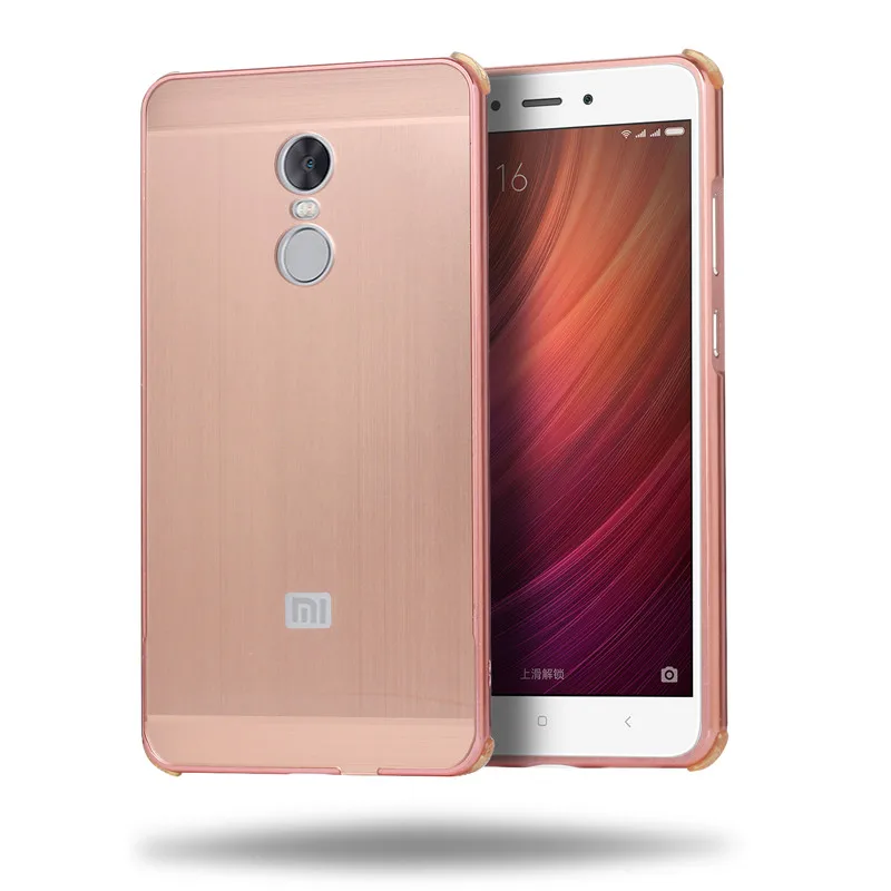 Чехол для Xiaomi Redmi Note 4X металлический алюминиевый чехол с матовой задней крышкой