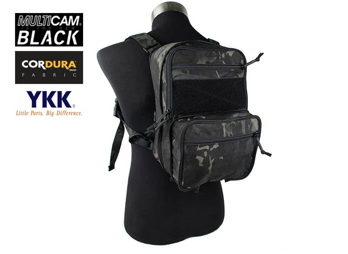 

TMC Expandable 410 FlatPack Multicam Black MOLLE Utility Tactical Backpack(SKU050844)