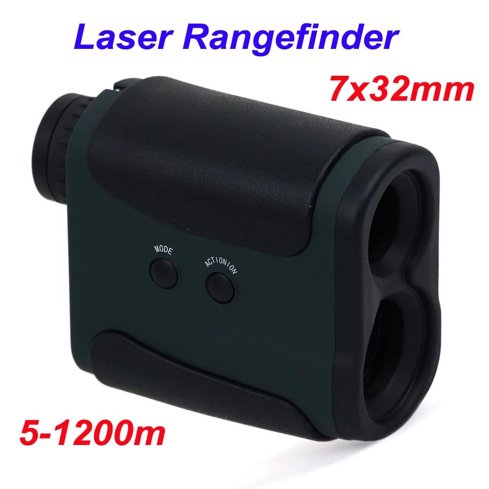 Hunting Tactical 1200m Laser Rangefinder Scope 7X32