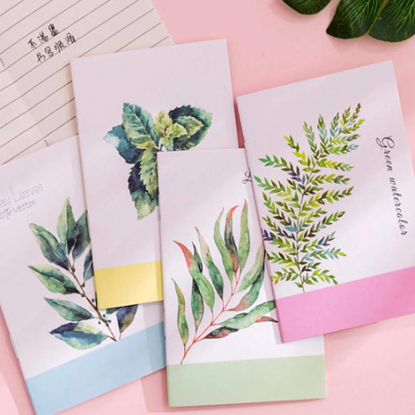 

1pcs/lot Lovely Korea Small Fresh Painting series Plant pineapple Notebook School Office Supplies Stationery
