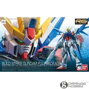 

OHS Bandai RG 23 1/144 Build Strike Gundam Full Package GAT-X 105B/FP Mobile Suit Assembly Model Kits oh