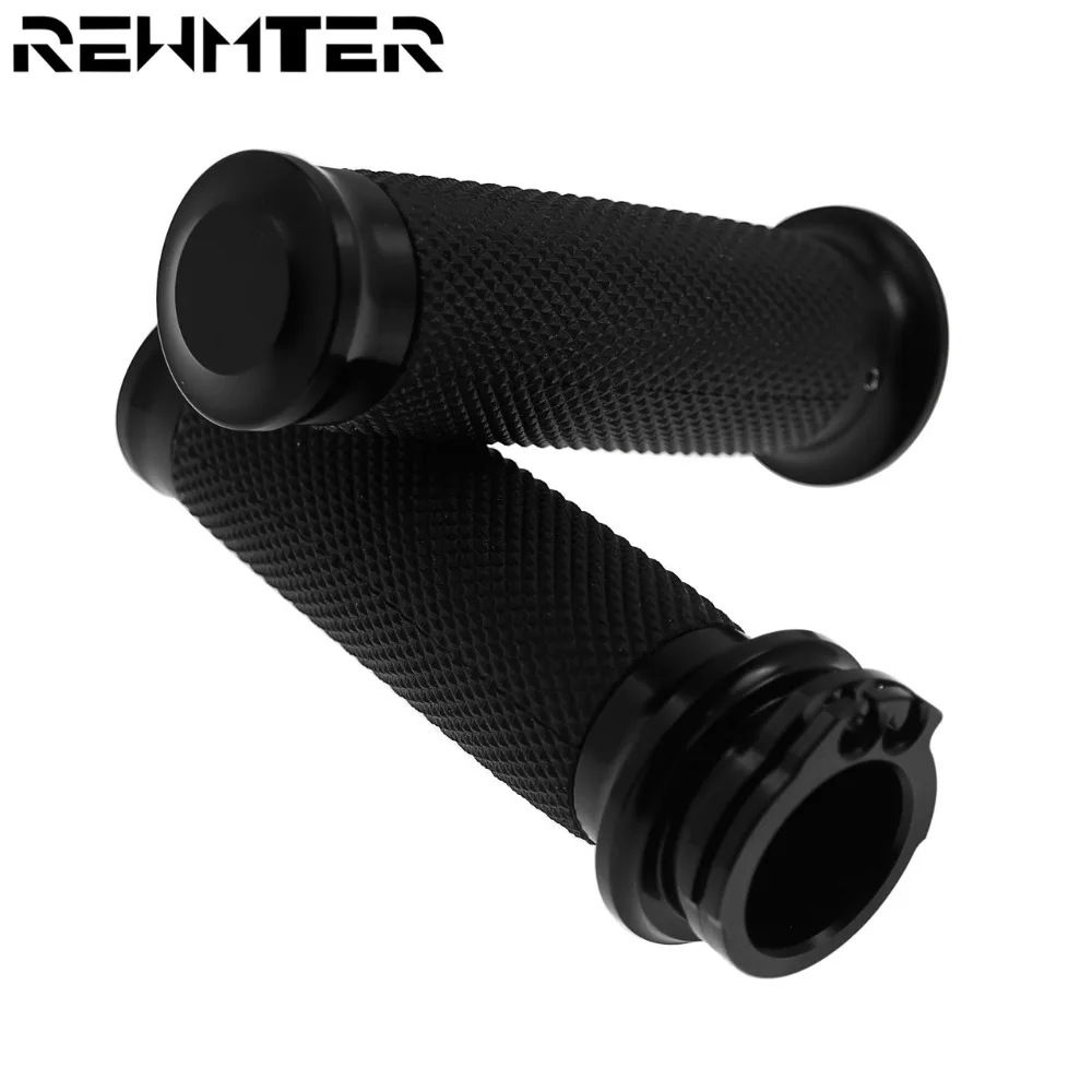 

Universal 1 Pair 1" Motorcycle Handlebar Handle Bar Hand Grips For Harley Sportster XL XR Touring Street Glide FLHR Softail Dyna