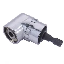 Practical 1/4" 105 Degree Hex Shank Right Angle Head Screwdriver For Power Drill Screwdriver Bits Tools Home Tools