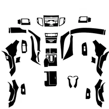 ZWET салон автомобиля для Honda для Accord специальная наклейка s для accord наклейка из углеродного волокна для Honda 2009~ 2013