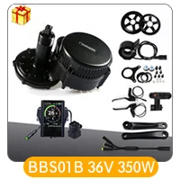 Top Bafang 8fun BBS01B 36V 250W Mid Drive Motor Brushless Gear E-bike Middle Motor Bicycle Electric Conversion Central Engine 2