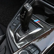 Для BMW 3 4 серии 3gt F30 F31 F32 F34 Интимные аксессуары углерода Волокно стайлинга автомобилей внутренняя центральной консоли Шестерни Цельнокройное коробка Панель крышка отделка