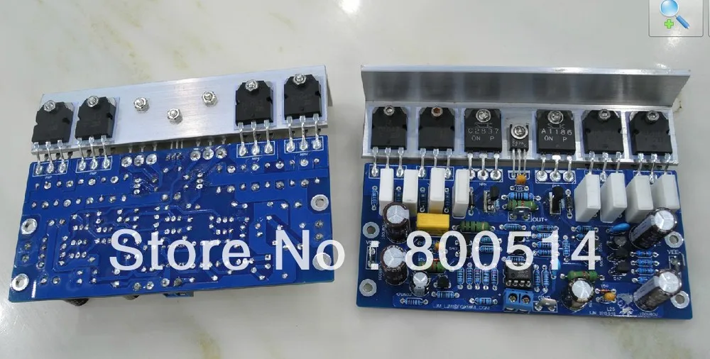 

LJM  Assembled L25  Merge type power amplifier boards (2 channle boards )   250W 8R  --#0506-14