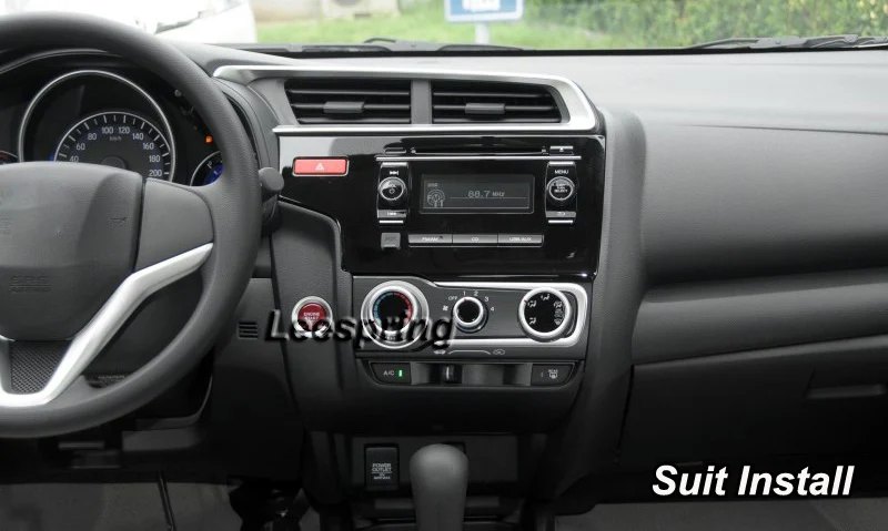 Perfect 1024*600 Octa Core Android 8.0 Car Radio GPS for Honda Fit 2014 2015 Left Driving with Wifi BT USB Mirror link without Canbus 1