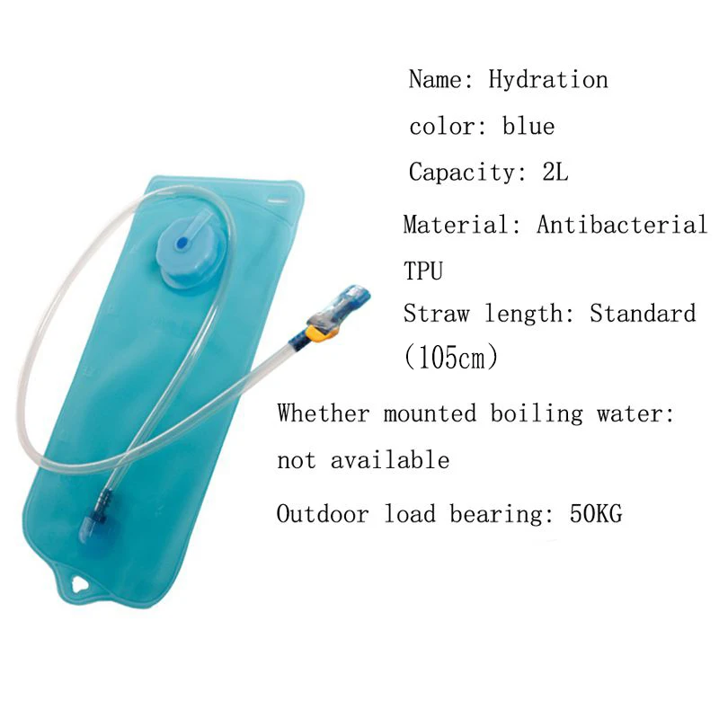 

Bicycle Camel Water Bladder Hydration Backpacks System Storage Leakproof Reservoir FDA Approved Non Toxic BPA Water Bag 2L