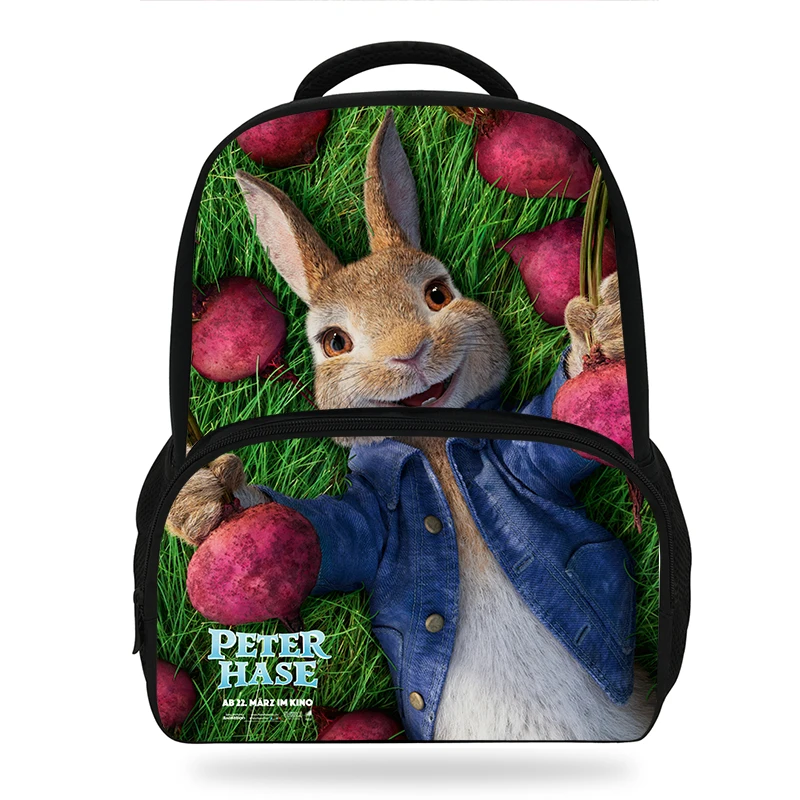 Disney Peter Rabbit Children' S Blue/pink School Bag Rucksack Backpack New Gift 